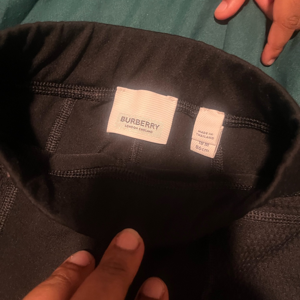 Burberry leggings size 18m